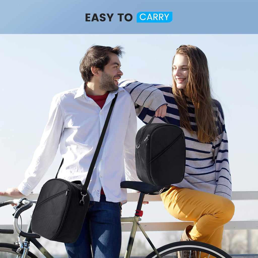 Carrying Case Compatible with Apple Vision Pro/Meta Quest 3/Oculus Quest 2/Quest Pro/VR Elite Strap&Accessories VR Headset Travel Storage Backpack for Travel and Home Storage