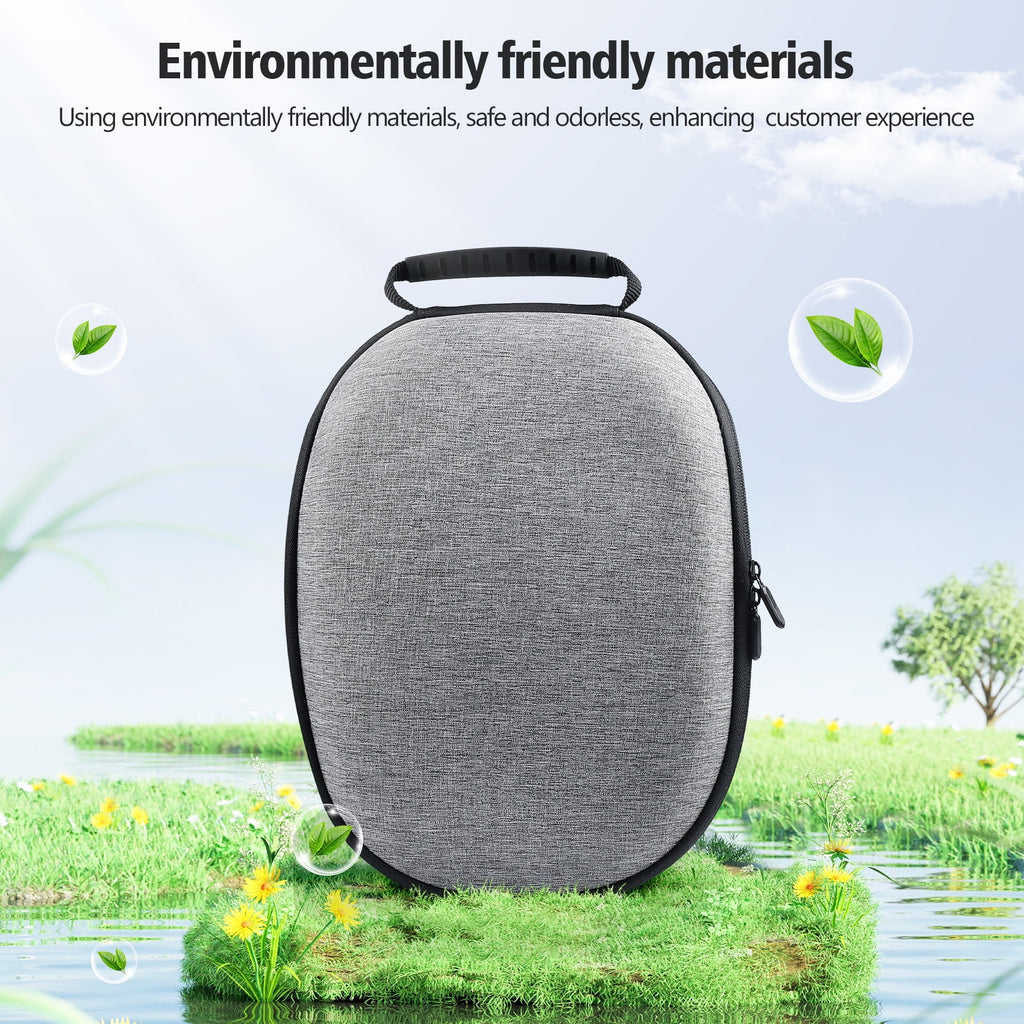 Hard Carrying Case Compatible with Meta Quest 3S/Quest 3 Portable Case VR Gaming Headset Storage Bag for Travel and Home