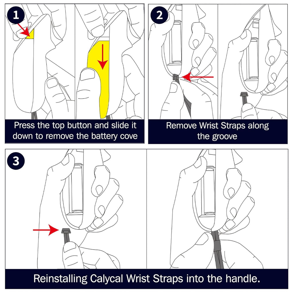 Prociv Professional Replacement Wrist Straps (2 Pcs) for Oculus Quest3/3S Durable & Adjustable Controller Hand Straps for Meta Quest 3S Easy DIY Installation