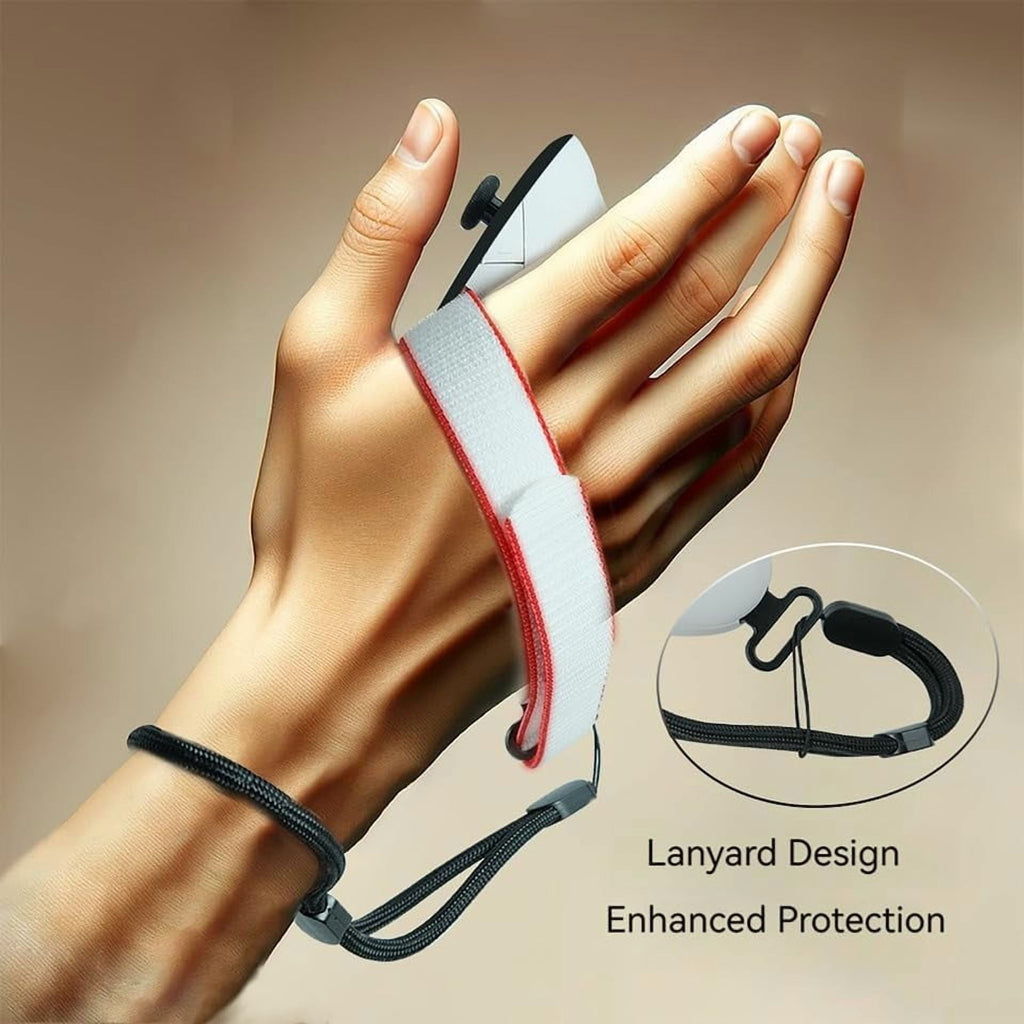 Replacement Controller Grips Straps for Meta Quest 3S Adjustable Hand Straps for Quest 3 Controller Comfortable and Easy to Install with 2 Thumb Grip Caps