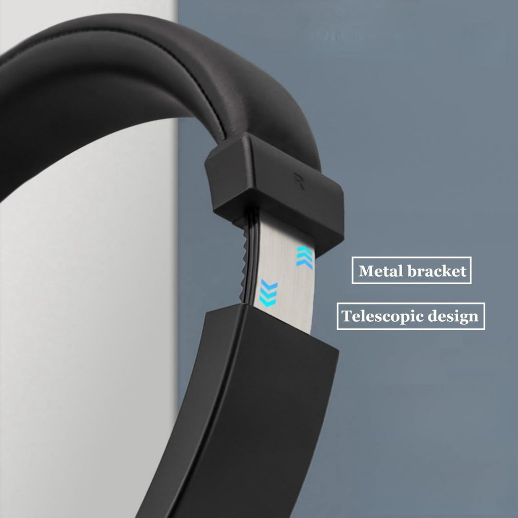 Wireless TV Headphones Wireless Headphones Headset with FM Radio 3 in1 Funcitons FM Wireless TV Headphone HiFi Stereo Lightweight Headphones for Home Office Game Computer