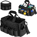 Cleaning Caddy Bag Cleaning Caddy Organizer for Housekeepers Cleaning Tool Organizers Tote Bag with Handle Kitchen Cleaning Supplies Storage Bag for Cleaners