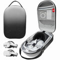 Hard Carrying Case Compatible with Oculus Meta Quest 3S/Quest 3/Quest 2 Official Original/Elite Strap Version VR Headset and Touch Controller Accessories Suitable for Travel and Home Storage